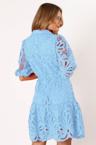 Lace Shirt Dress
