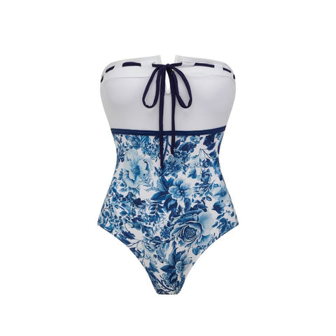Bandeau Blossom Print Swimsuit Set(s)	