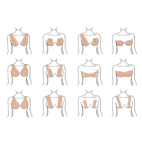 Self-adhesive Breast Tape