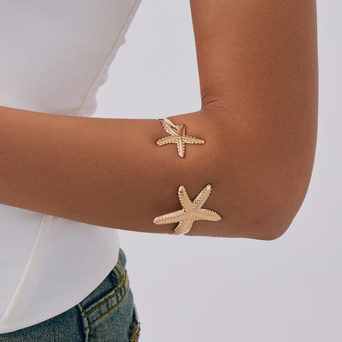 Beach Starfish Open Adjustable Armband Bracelet
