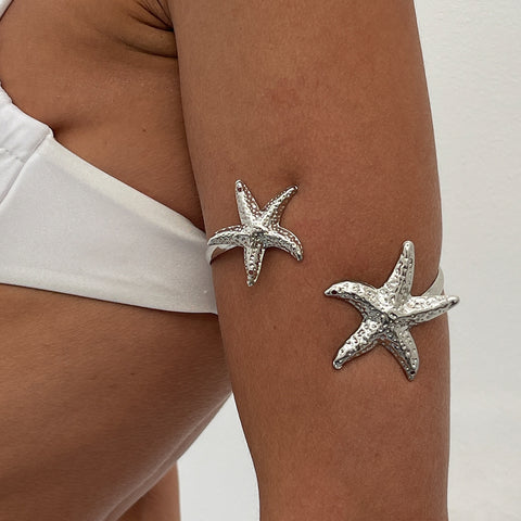 Beach Starfish Open Adjustable Armband Bracelet