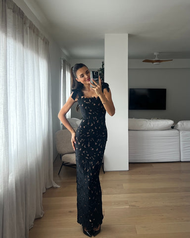 Sexy Cutout Bowknot Dress