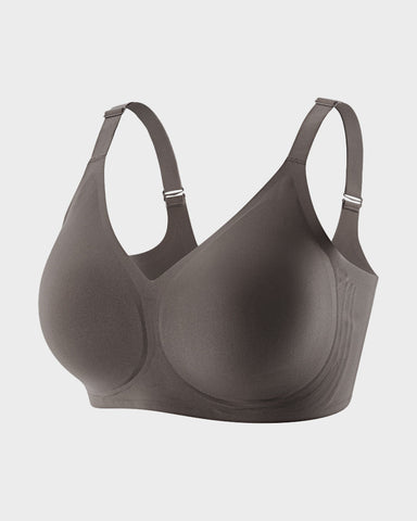 Seamless Deep V Push-Up Wireless Bra For Women