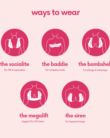 The Easy-to-Use, Better-for-You Boob Tape(6 strips)