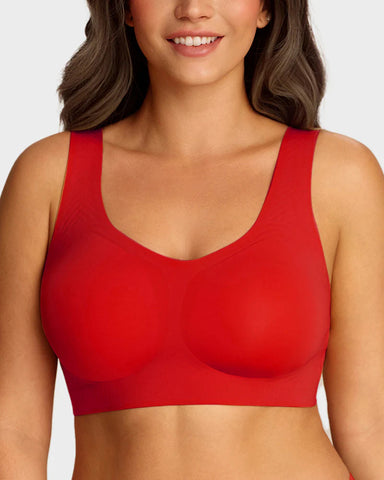 Lifting Wire-Free Antibacterial Jelly Bra