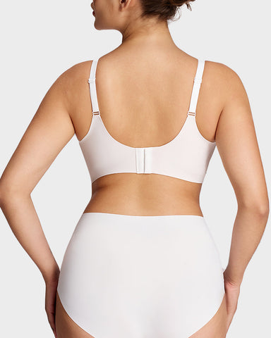 Ultra-Comfort Mesh Wireless Lift Bra with Crossover Design