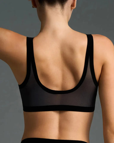 Ultra-Soft Mesh Bralette for Everyday Comfort