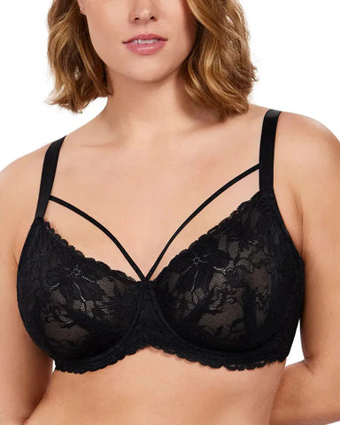 Pretty In Petals Lace Underwire Bra – Soft, Unlined & Adjustable
