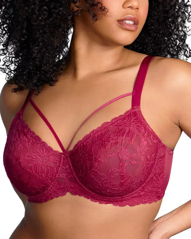 Pretty In Petals Lace Underwire Bra – Soft, Unlined & Adjustable