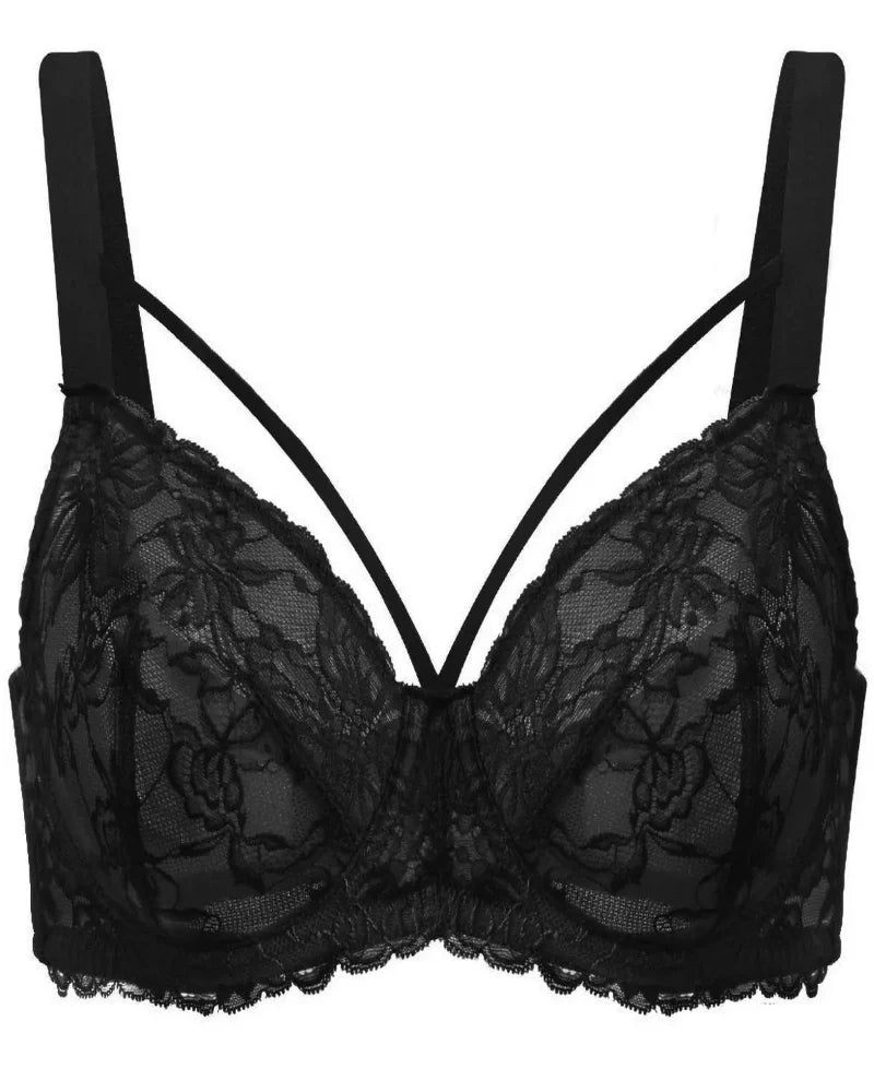 Pretty In Petals Lace Underwire Bra – Soft, Unlined & Adjustable