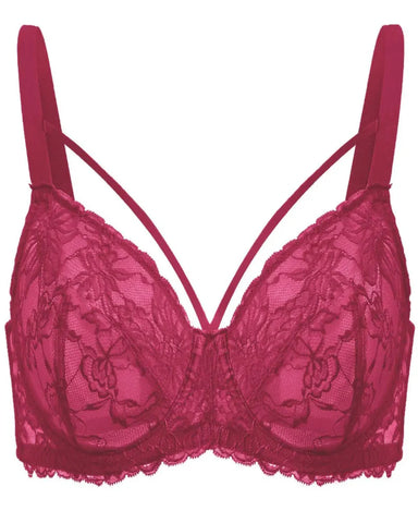 Pretty In Petals Lace Underwire Bra – Soft, Unlined & Adjustable