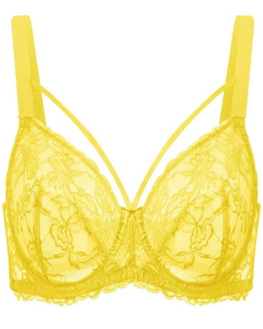 Pretty In Petals Lace Underwire Bra – Soft, Unlined & Adjustable