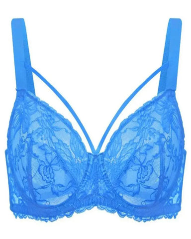 Pretty In Petals Lace Underwire Bra – Soft, Unlined & Adjustable