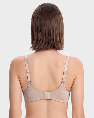 Wire-Free Cotton Lift T-Shirt Bra