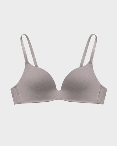 Wire-Free Cotton Lift T-Shirt Bra