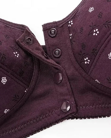 Wireless Front Closure Lace Bras, Light Support, Size Up