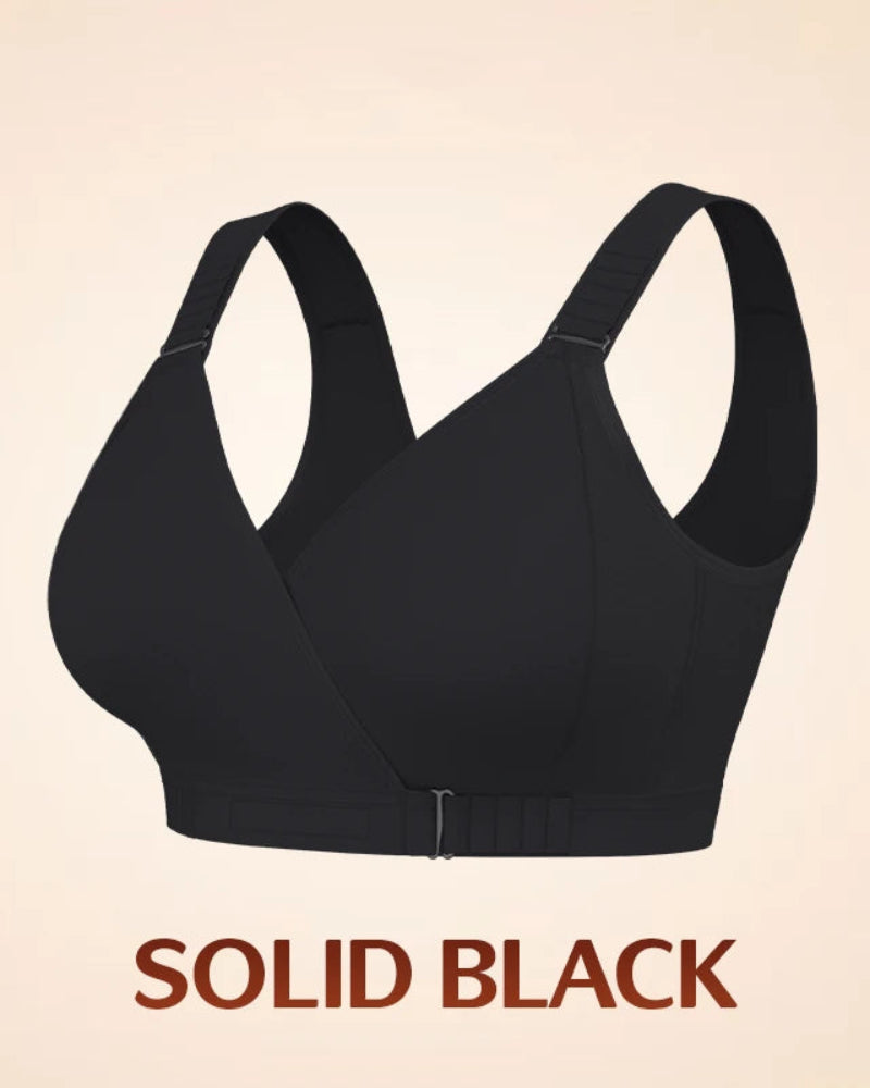 Front-Cross Wrap Bra – Maximum Comfort and Support