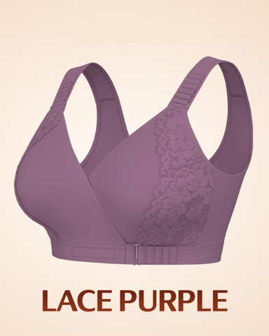 Front-Cross Wrap Bra – Maximum Comfort and Support