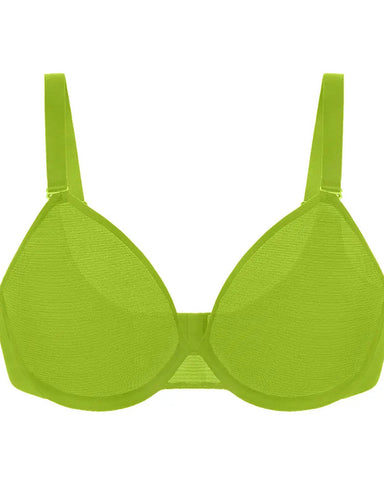 Seraphina Air Light Plus Size Mesh Underwire Bra