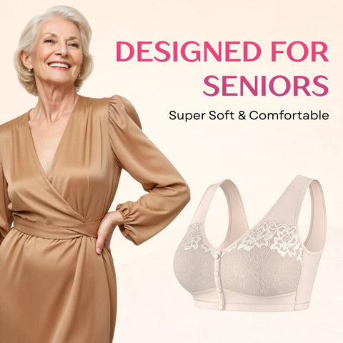 Gentle Support Front Closure Bra