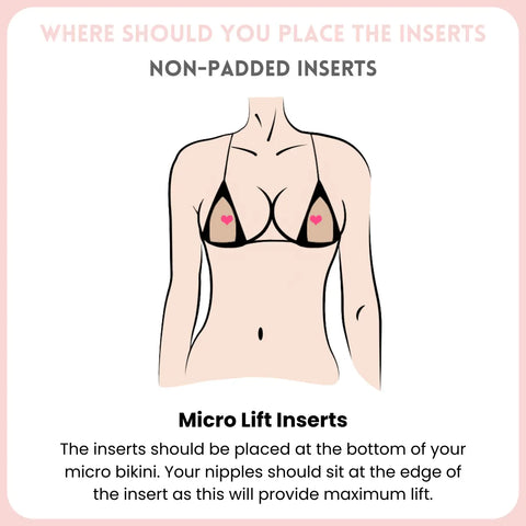 Comfort-Fit Adhesive Inserts with Invisible Support