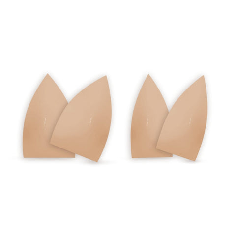 Comfort-Fit Adhesive Inserts with Invisible Support