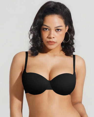 Seam-Free Push-Up T-Shirt Bra