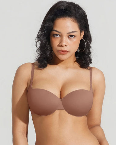 Seam-Free Push-Up T-Shirt Bra