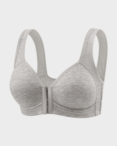 Front Closure Wireless Support Bra – Easy-On Design, Lift & All-Day Comfort