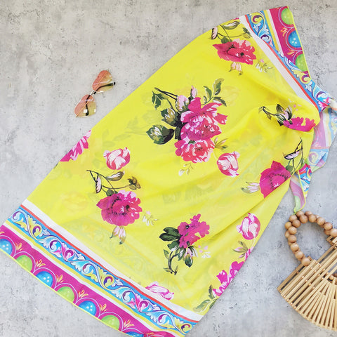 Bandeau Blossom Print Swimsuit Set(s)