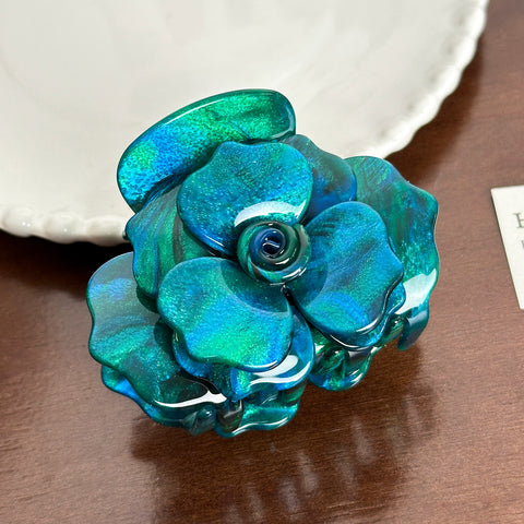 Rose hair clip