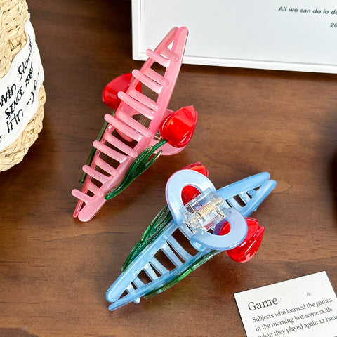 Tulip hair clip