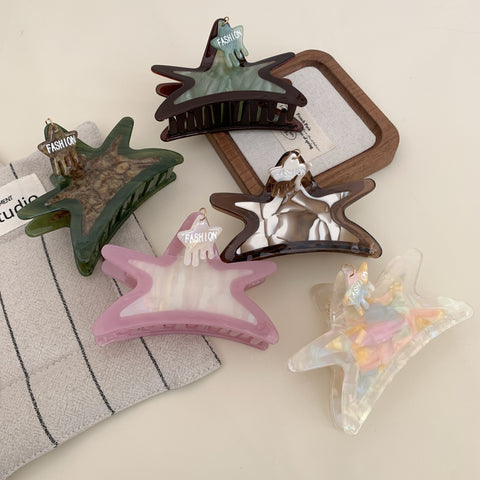 Five-Pointed Star Hair Clip