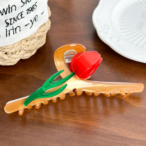 Tulip hair clip