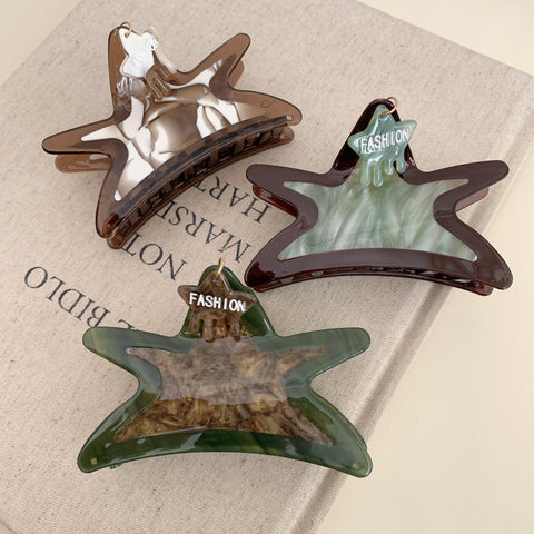 Five-Pointed Star Hair Clip