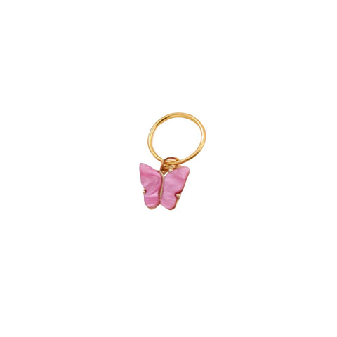 Resin Butterfly Pendant Hair Accessory