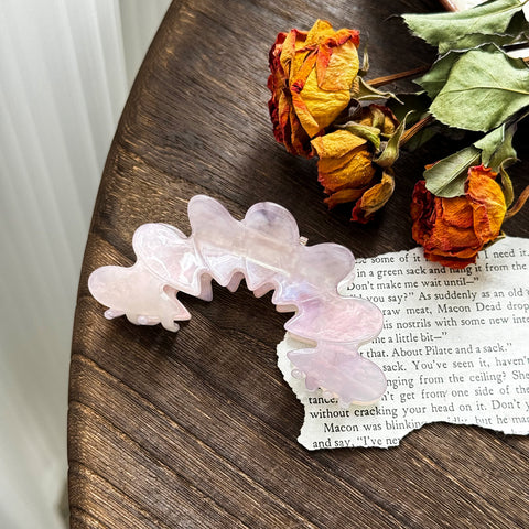 Odd-shaped hair clip