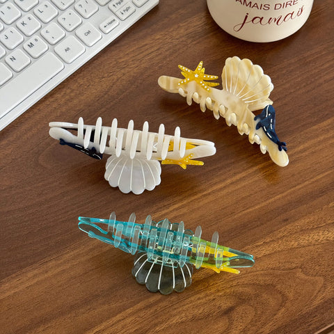 starfish hair clip
