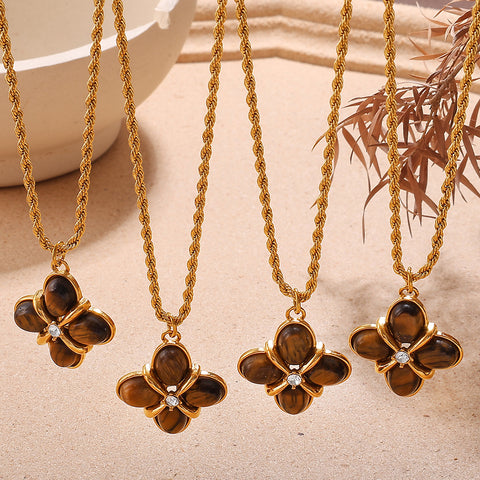 Four-leaf Clover Necklace