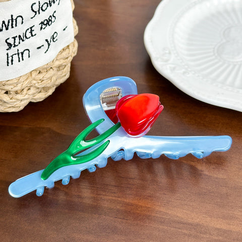 Tulip hair clip