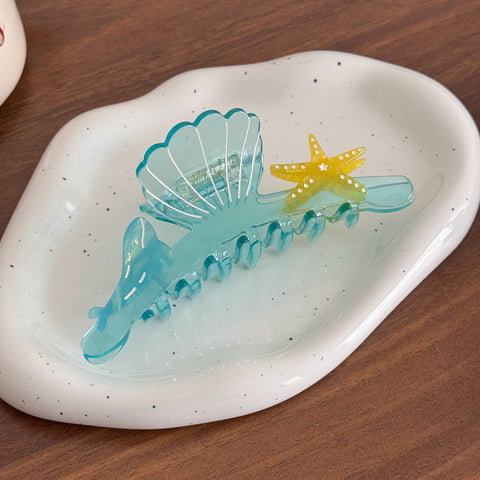 starfish hair clip