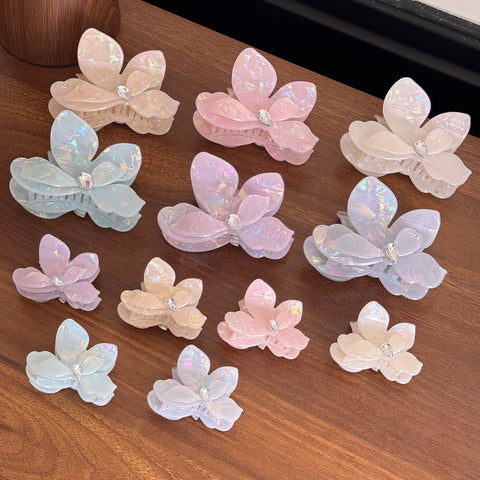 Plum blossom hair clip