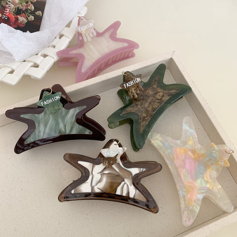 Five-Pointed Star Hair Clip