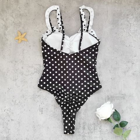 Ruffle Bandeau Swimsuit