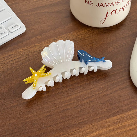 starfish hair clip