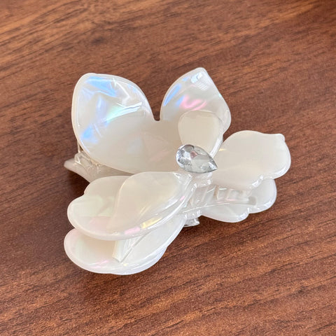 Plum blossom hair clip