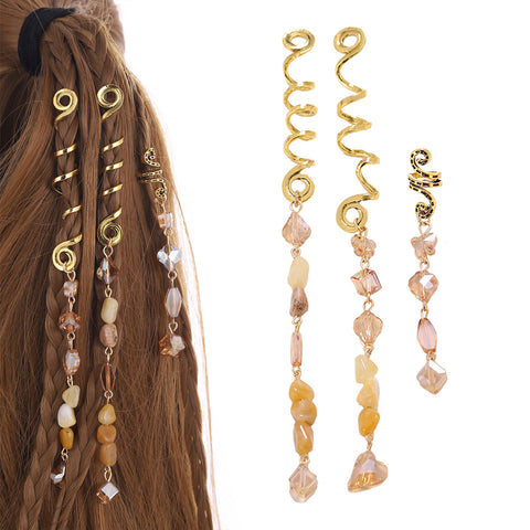 Crystal Pendant Hair Accessory