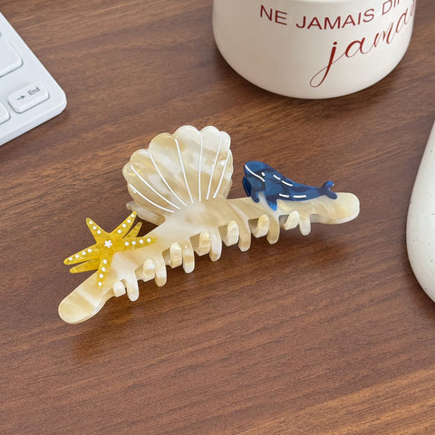 starfish hair clip