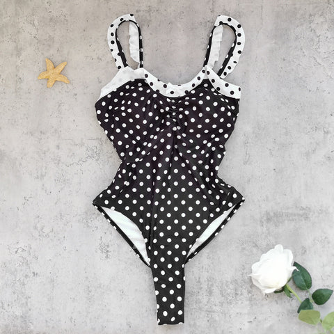 Ruffle Bandeau Swimsuit