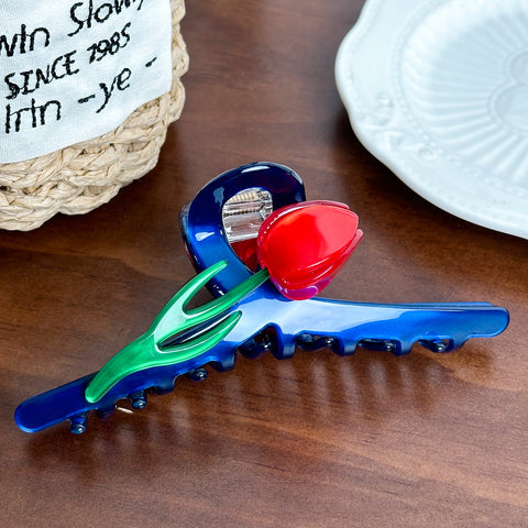 Tulip hair clip